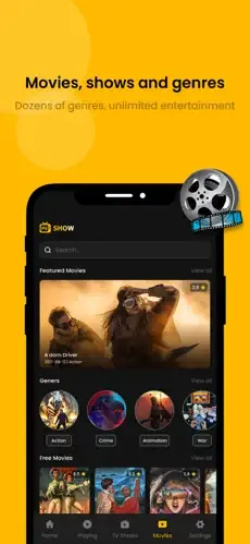 sony-tv-remote-app Movies and shows